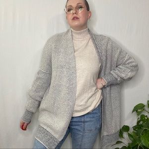 Anthropologie Sleeping on Snow oversized cardigan